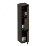 Формула ФР 385 (Венге темный) Шкаф для документов 3-дверный узкий