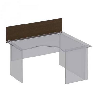 Формула ФР 413 (Венге темный) Экран настольный без кронштейнов