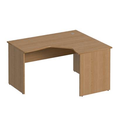 Формула ФР 107 (Вяз светлый) Стол эргономичный правый