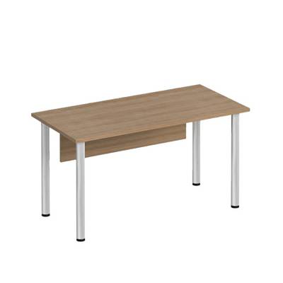 Формула ФР 1112 (Вяз светлый) Стол письменный на хромированных опорах