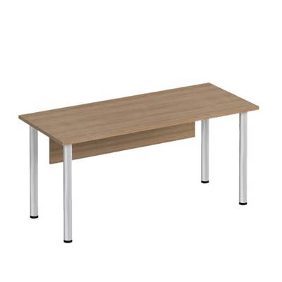 Формула ФР 1113 (Вяз светлый) Стол письменный на хромированных опорах