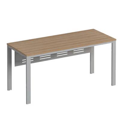 Формула ФР 193 (Вяз светлый) Стол письменный на металлокаркасе МП8