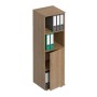 Формула ФР 367 (Вяз светлый) Шкаф для документов узкий полузакрытый