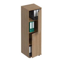 Формула ФР 368 (Вяз светлый) Шкаф для документов узкий