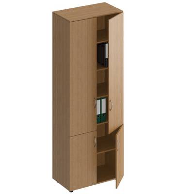 Формула ФР 373-1 (Вяз светлый) Шкаф для документов закрытый 4-дверный