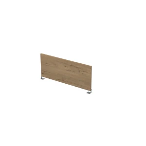 Gloss 9БР.005.4 (Teakwood/алюминий матовый) Барьер из ЛДСП, боковой