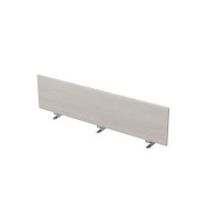 Gloss 9БР.007.3 (Ivory/алюминий матовый) Барьер из ЛДСП, фронтальный