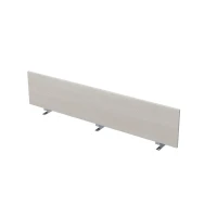Gloss 9БР.008.3 (Ivory/алюминий матовый) Барьер из ЛДСП, фронтальный