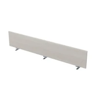 Gloss 9БР.009.3 (Ivory/алюминий матовый) Барьер из ЛДСП, фронтальный