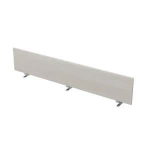 Gloss 9БР.009.3 (Ivory/алюминий матовый) Барьер из ЛДСП, фронтальный