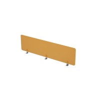 Gloss 9БР.010.1 (Orange/алюминий матовый) Барьер оргстекло, фронтальный