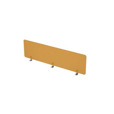 Gloss 9БР.010.1 (Orange/алюминий матовый) Барьер оргстекло, фронтальный