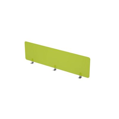 Gloss 9БР.010.1 (Kiwi/алюминий матовый) Барьер оргстекло, фронтальный