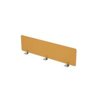 Gloss 9БР.010.3 (Orange/алюминий матовый) Барьер оргстекло, фронтальный