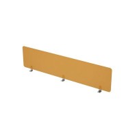 Gloss 9БР.020.1 (Orange/алюминий матовый) Барьер оргстекло, фронтальный