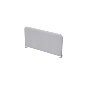 Gloss 9БР.103.4 (Grey/алюминий матовый) Барьер из ткани, боковой