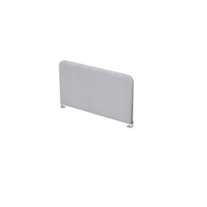 Gloss 9БР.305.4 (Olive/алюминий матовый) Барьер из ткани, боковой