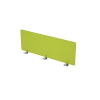 Gloss 9БР.110.3 (Kiwi/алюминий матовый) Барьер оргстекло, фронтальный