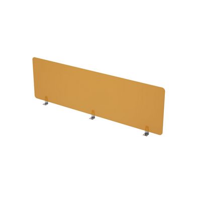 Gloss 9БР.120.1 (Orange/алюминий матовый) Барьер оргстекло, фронтальный