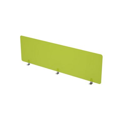 Gloss 9БР.120.1 (Kiwi/алюминий матовый) Барьер оргстекло, фронтальный