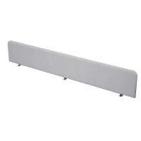 Gloss 9БР.302.1 (Grey/алюминий матовый) Барьер из ткани, фронтальный