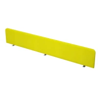 Gloss 9БР.302.1 (Lemon/алюминий матовый) Барьер из ткани, фронтальный