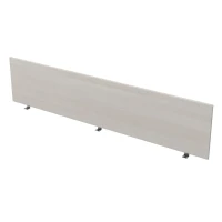 Gloss 9БР.402.1 (Ivory/алюминий матовый) Барьер из ЛДСП, фронтальный