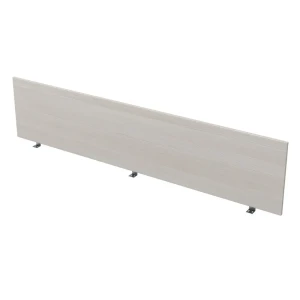Gloss 9БР.402.1 (Ivory/алюминий матовый) Барьер из ЛДСП, фронтальный