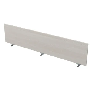 Gloss 9БР.402.3 (Ivory/алюминий матовый) Барьер из ЛДСП, фронтальный