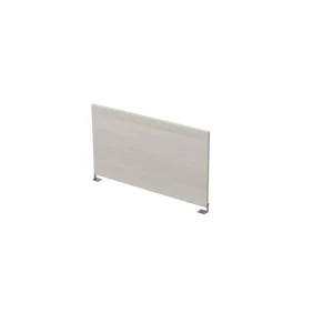 Gloss 9БР.405.4 (Ivory/алюминий матовый) Барьер из ЛДСП, боковой