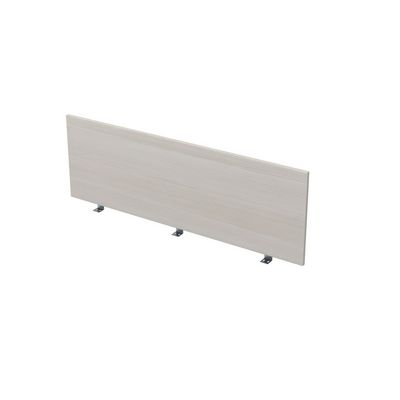 Gloss 9БР.407.1 (Ivory/алюминий матовый) Барьер из ЛДСП, фронтальный