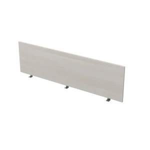 Gloss 9БР.408.1 (Ivory/алюминий матовый) Барьер из ЛДСП, фронтальный