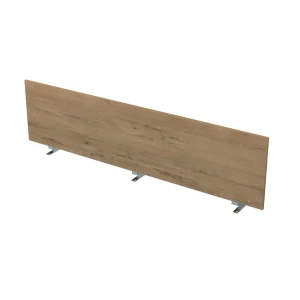 Gloss 9БР.409.3 (Teakwood/алюминий матовый) Барьер из ЛДСП, фронтальный