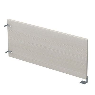 Gloss 9БРЛ.001.9 (Ivory/алюминий матовый) Барьер из ЛДСП боковой, левый