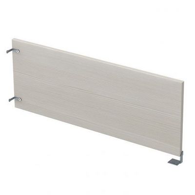 Gloss 9БРЛ.011.9 (Ivory/алюминий матовый) Барьер из ЛДСП боковой, левый