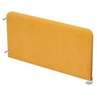 Gloss 9БРЛ.111.9 (Orange/алюминий матовый) Барьер из ткани боковой, левый