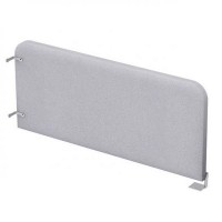 Gloss 9БРЛ.301.9 (Grey/алюминий матовый) Барьер из ткани боковой, левый