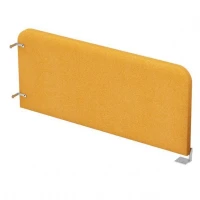 Gloss 9БРЛ.301.9 (Orange/алюминий матовый) Барьер из ткани боковой, левый