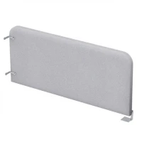 Gloss 9БРЛ.311.9 (Grey/алюминий матовый) Барьер из ткани боковой, левый