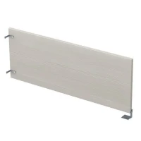 Gloss 9БРП.011.9 (Ivory/алюминий матовый) Барьер из ЛДСП боковой, правый