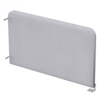 Gloss 9БРП.101.9 (Grey/алюминий матовый) Барьер из ткани боковой, правый