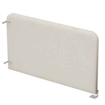 Gloss 9БРП.101.9 (Latte/алюминий матовый) Барьер из ткани боковой, правый