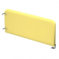 Gloss 9БРП.301.9 (Lemon/алюминий матовый) Барьер из ткани боковой, правый