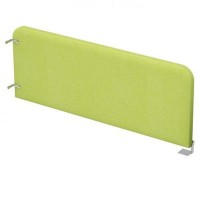 Gloss 9БРП.311.9 (Kiwi/алюминий матовый) Барьер из ткани боковой, правый