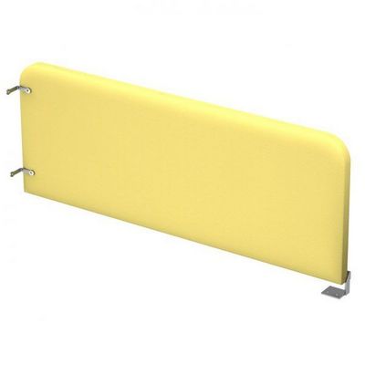 Gloss 9БРП.311.9 (Lemon/алюминий матовый) Барьер из ткани боковой, правый