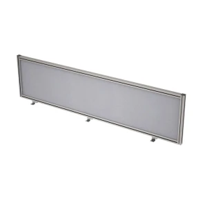 Gloss 9БТ.0408.6 (Grey/алюминий матовый) Барьер из ткани в алюминиевом профиле, фронтальный
