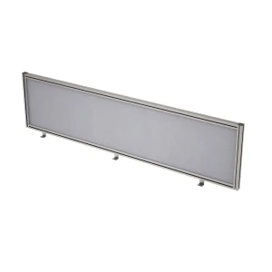 Gloss 9БТ.0408.8 (Grey/алюминий матовый) Барьер из ткани в алюминиевом профиле, фронтальный