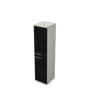 Gloss 9П.004.13 (Ivory) Пенал со стеклом