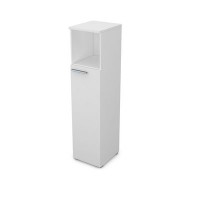 Gloss 9П.004.2 (Белый премиум) Пенал с нишей