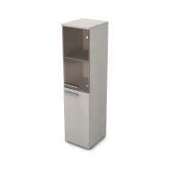 Gloss 9П.004.6 (Ivory) Пенал со стеклом